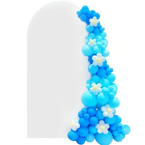 BUERPINKING Arco de fundo, arco de casamento para casamentos, decoração de festas, aniversários, festas, chás de bebé, banquete (120 x 220 cm)