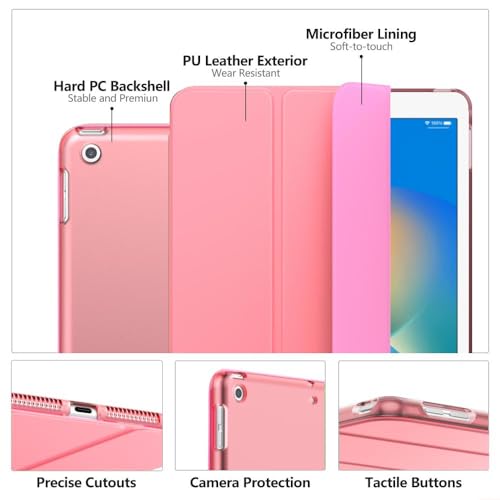 Image of Moko Smart Case for iPad 9th / 8th / 7th Gen Case 10.2 Inch, Conch Shell
