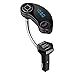 Produktbild GT86 Bluetooth Fm-Sender FüR Auto, Dual USB Design Bluetooth Stereo Music Playback Fm Transmitter,Schwarz