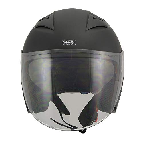 Milwaukee Performance Open Face Â¾ Half Helmet w/Sun Visor