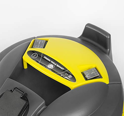 Lavor Aspirateur Eau et Poussière WT 30 XE, Réservoir en Acier INOX de 30 litres avec Prise pour Outils Electriques, Moteur à Haute Puissance de 800W - Image 5