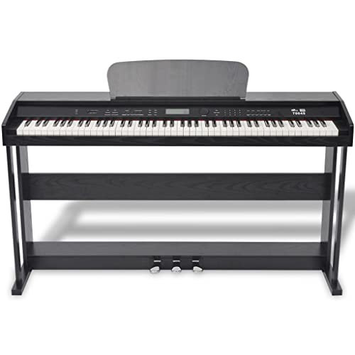 Piano numérique, planche de mélamine Piano numérique domestique 88 touches 6,35 mm prise casque noir pour intérieur pour… - Les Beatles, Paul McCartney, John Lennon, RIngo Starr, George Harrison Piano numérique, planche de mélamine Piano numérique domestique 88 touches 6,35 mm prise casque noir pour intérieur pour…