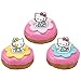 DecoPac Hello Kitty® Rings, Cupcake Decorations Featuring Hello Kitty and Mimmy, Pink And Yellow - 24 Pack