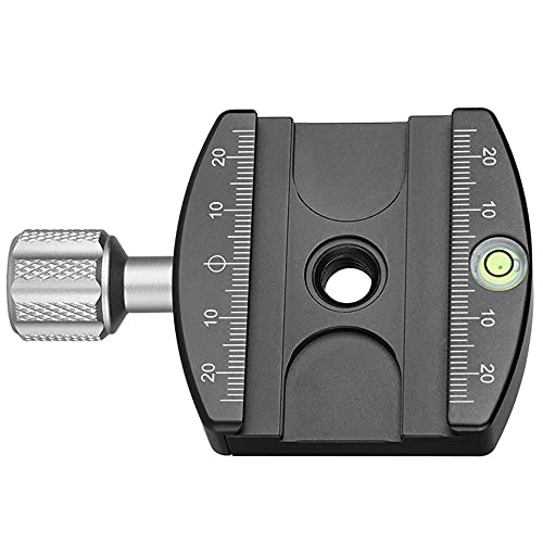 Leofoto LHC-60 60mm Screw-Knob Clamp with Plate/ARCA/RRS Ball Head Compatible