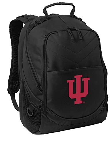 Image of Broad Bay Indiana University Backpack | Official IU Hoosiers Logo, Padded Laptop Computer Section, Premium 600 Denier Nylon Fabric,