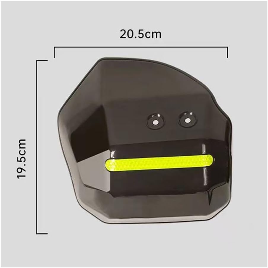 Handguard Guard 1 Set Wind Rain and Sun Protection Hand Guard for Scooter Motorcycle ATV with Night Reflective Strip