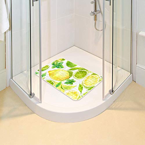 Tapis de bain lavable en machine pour enfants et tout-petits 60x37