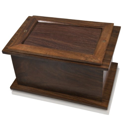 Memorial Gallery Custom Wood Photo Pet Urn