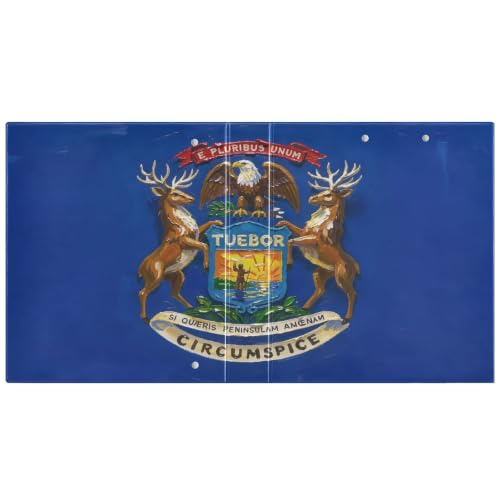 Classeur anneaux D 3,8 cm Peystean Michigan rigide porte-bloc pour classement bureau - 2