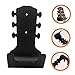 Toyvian Metal Guitar Wall Hanger Protective Sleeve Hook for Ukulele Electric Guitar No-drill Installation Space-saving Design Fit for All Instruments