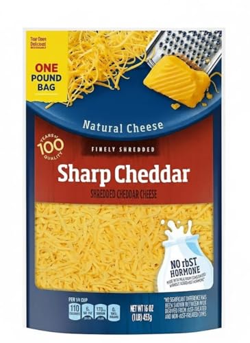 Sharp Cheddar Finely Shredded Cheese , This easy to melt