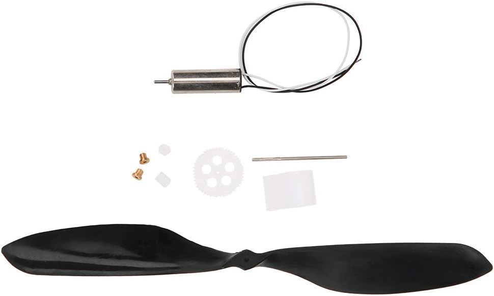 3.7V Coreless Brushed Motor Set with 716 720 8520 Motor and Propeller for RC Toy Remote Control Aircraft Coreless Motor(720 Motor)