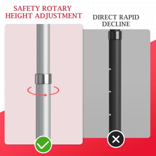 Image of EMART 5.5ft-12ft Pipe and Drape Adjustable Upright for Backdrop Stand, Background & Curtain and Wedding Decor-1 Pack