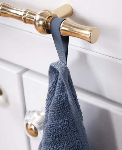 All-Clad Solid Kitchen Towels: Highly Absorbent, Super Soft Long Lasting - 100% Cotton, 17"x30" Tea Towels for Cleaning & Drying Dishes, Pans, Glassware, or Countertops, (2-Pack), Indigo - Image 5