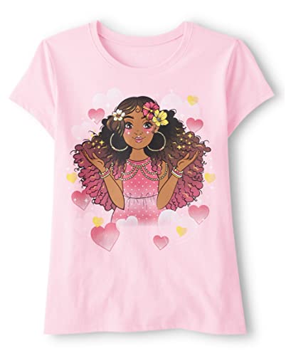 Image of The Children's Place Girls Short Sleeve Graphic T-Shirt