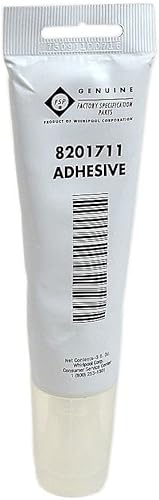 Whirlpool W10841140 Sellador adhesivo para electrodomésticos (reemplaza a 14213557, 1430323, 17001001, 8201711, W675652) Pieza de fabricante de