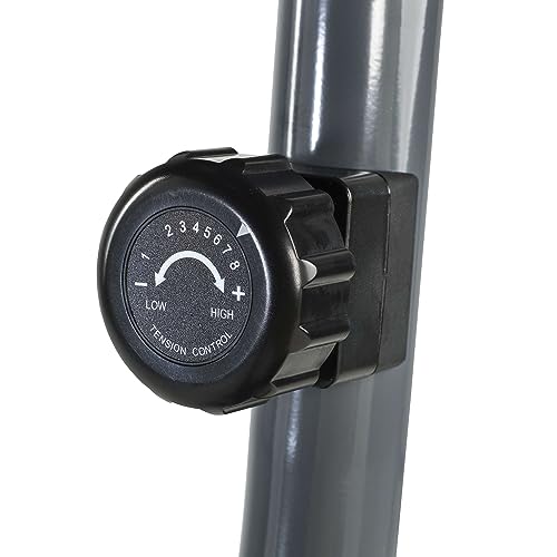 Tunturi Cardio Fit B30 Hometrainer, fietstrainer, fitnessfiets, hometrainer met lcd-scherm en tablethouder, zwart - Afbeelding 6