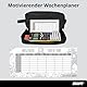 ENAPE Multipocket XL Federmäppchen mit Fächern – Großes Stifteetui für Schule, Uni & Büro – Robustes Schlampermäppchen für Jungen, Mädchen & Erwachsene