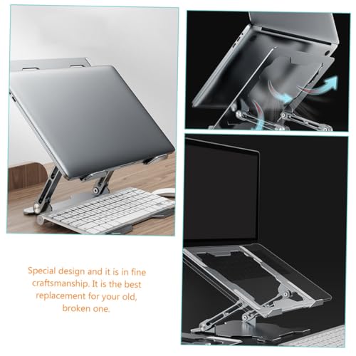 Soporte Metálico Ajustable para Laptop de Aleación de Aluminio miniatura 2