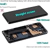 Pantalla INCELL para Samsung Galaxy S20 Ultra de repuesto S20Ultra 5G LCD Display SM-G988U SM-G988U1 Display Touch Screen Assembly sin huella. (con marco negro + adhesivo de cubierta trasera + herramientas) 6