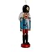 Kurt Adler Wooden Nutcracker Ornament Set, 5-inch Height, Multicolor, Wood