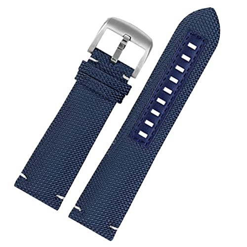 Bracelet Ocean Star en cuir véritable et nylon respirant pour montre Mido M026 M042
