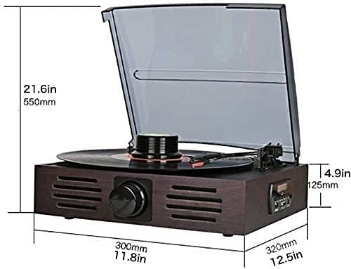 Tourne-Disque Tourne-Disque Bluetooth Préampli Phono intégré 3 Vitesses Entraînement par Courroie avec contrepoids réglable Cartouche magnétique Enregistrement - Les Beatles, Paul McCartney, John Lennon, RIngo Starr, George Harrison Tourne-Disque Tourne-Disque Bluetooth Préampli Phono intégré 3 Vitesses Entraînement par Courroie avec contrepoids réglable Cartouche magnétique Enregistrement – Image 3