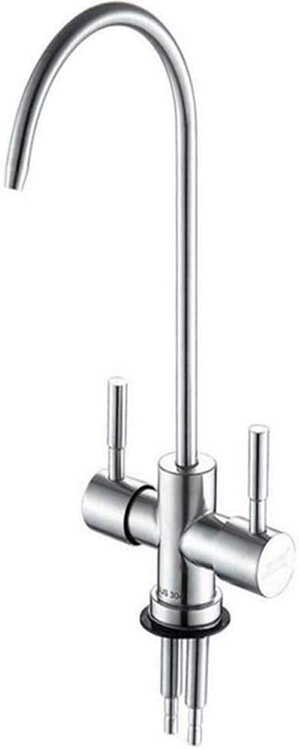 Purificateur d'eau robinets double poignée évier cuisine filtrante