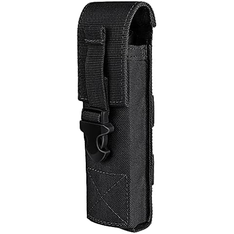 Xidan Tactical Flashlight Pouch Holster Case Belt Pouch, Molle EDC Organizer Pouch EMT Mini Scissor Tool Pouch Cover