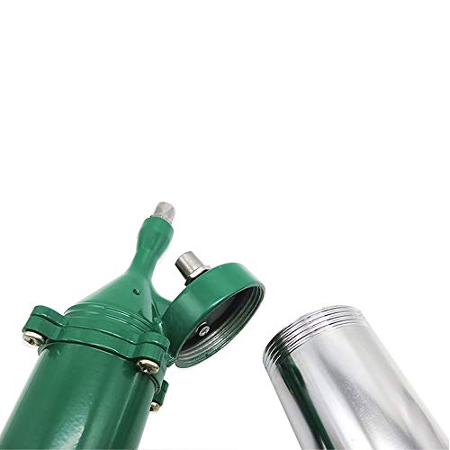 Wide-variërend 400cc Pneumatisch Vetpistool Handleiding Hogedruk Luchtpistool Stoom Moving Boter Gun Boter Vat Olie… - Afbeelding 6