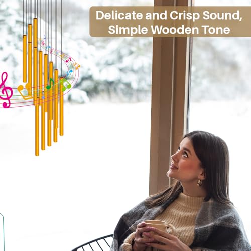 House Warming Gifts New Home | 8 Pcs New House Essentials | Housewarming Gifts Basket with Coasters, Personalized Gift Ideas Basket with Wind Chime, Realtors Closing Gifts for Home Buyers - Image 4