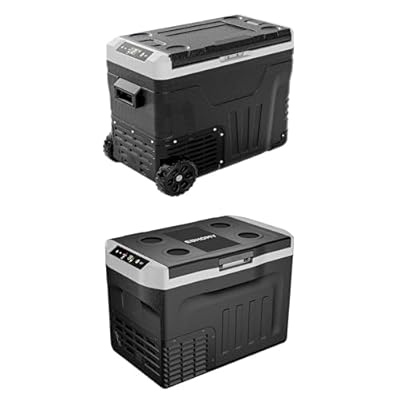 Bundle of EUHOMY 12 Volt Refrigerator, 53QT(50L) Electric Cooler, Portable Freezer + EUHOMY 12 Volt Refrigerator, 32QT(30L) 12V Cooler, Compressor Electric Cooler