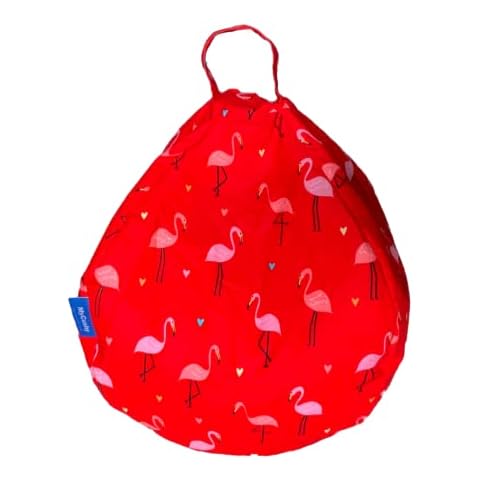 Triple X Trading Red Flamingo MyCushy Tablet Stand Pillow Holder for use at Home, Work or when Travelling Cover