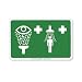 Speakman SGN3 Emergency Shower and Eyewash Sign
