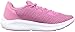 Under Armour Women's Charged Pursuit 3, (601) Pace Pink/Pace Pink/White, 6
