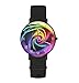 Blu cielo e arcobaleno con nuvole (2) Orologi da donna Orologi da uomo Ultra sottile impermeabile orologio personalizzato cinturino in nylon