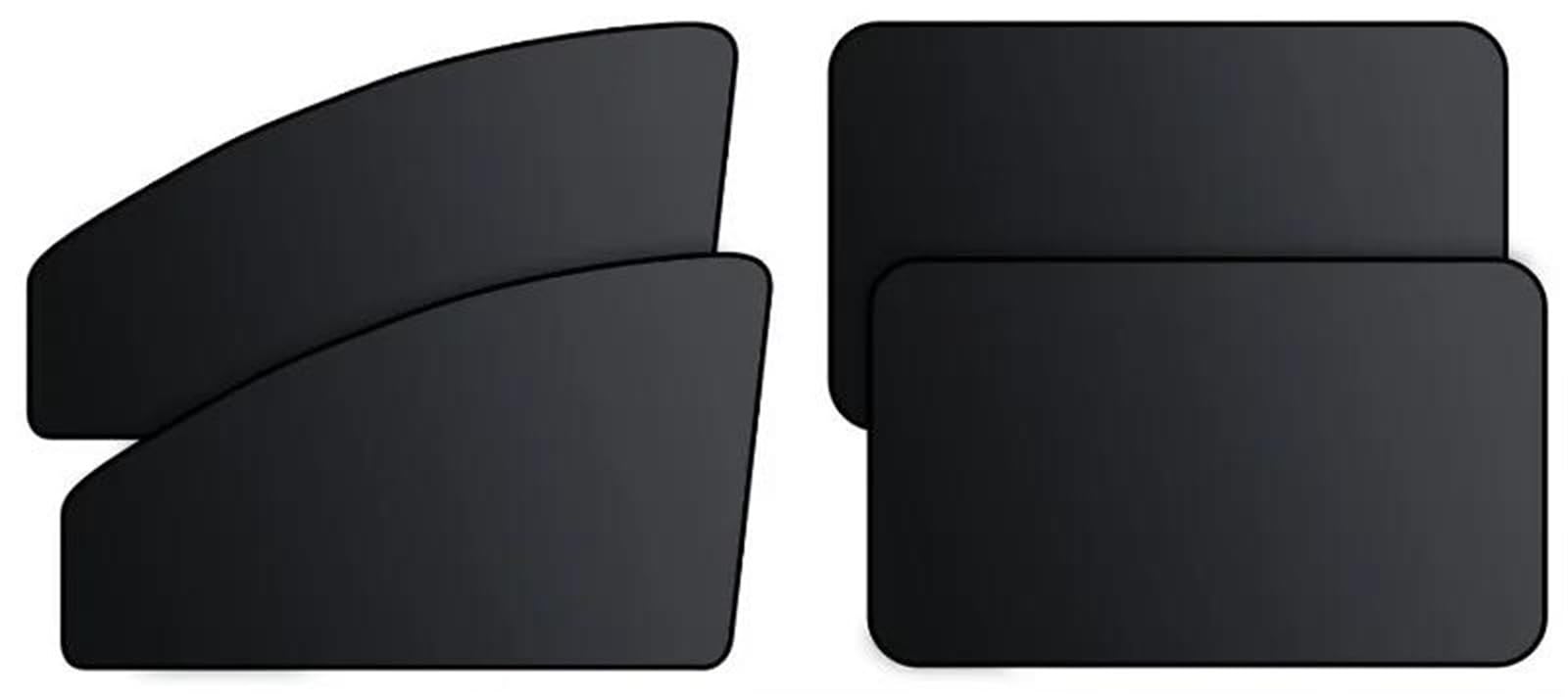 Parasol Ventana Coche Cortinas Para Ventana Coche Cortinas Privadas Sol Lateral Cortinas Para Ventana Lateral Coche(Whole set 4pc)