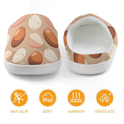 Chicken Eggs Cute Cotton Slippers Anti-slip House Shoe Slipper Indoor Outdoor 5