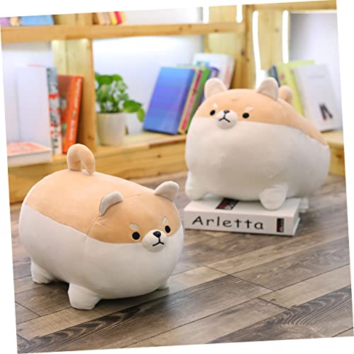 Veemoon Bichos De Pelúcia Brinquedos De Carinho Pelúcia Corgi Kawaii Cachorrinho De Pelúcia Animais