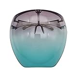 [SHMYCAT] サングラス 保護フェイス フルカバー バイザーグラス 特大 保護シールド 偏光サングラス サングラス 透明 グラデーション ユニセックス 軽量 再利用可能 男女兼用