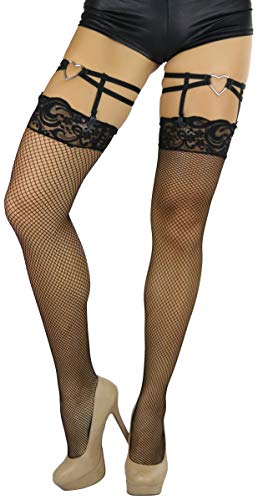 Image of ToBeInStyle Women's Dependable Studded Garter Suspender
