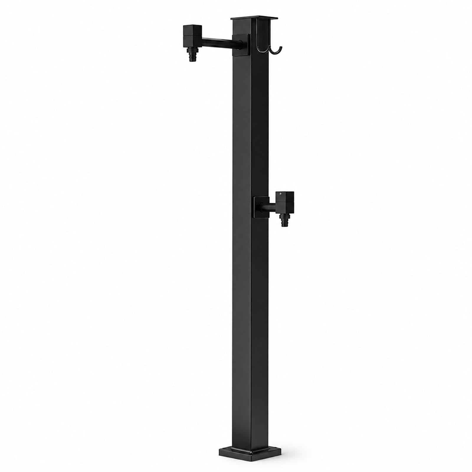 Stainless Steel Outdoor Vertical Square Garden Water Column