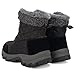 Dhinash Botas de Nieve Hombre Botines de Invierno Botas de Senderismo Impermeables Forradas con Pelo Calientes Exterior Botas de Trekking Negro Talla 43 Imagen de Dhinash Botas de Nieve Hombre Botines de Invierno Botas de Senderismo Impermeables Forradas con Pelo Calientes Exterior Botas de Trekking Negro Talla 43