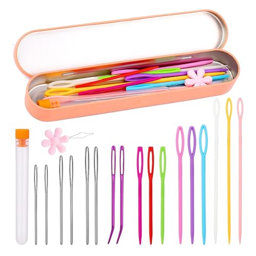 Big Eyes Sewing Needle Hand Sewing Needle Learning Needle Yarn Needle Kits Darning Needle Metal Sewing Needle Sets