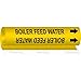 Brady 5637-O, 92663 High Performance - Wrap Around Pipe Marker, (Pack of 20 pcs)