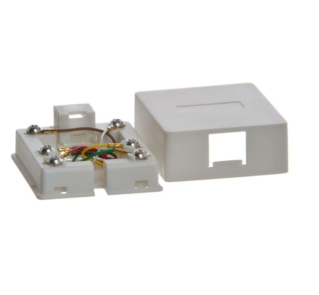 Connettore Rj45 Set 100 Connettori RJ11 4 Pin - Per Cavi Telefono, Modem ADSL E Fax Cavo Telefonico - Foto 11