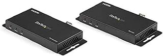 StarTech.com HDMI Over Fiber Extender (LC) - 4K 60Hz HDMI 2.0-3300ft (1km) Over Single Mode - 1000ft (300m) Over Multimode Fiber Optic Cable - Transmitter/Receiver AV Converter Kit (ST121HD20FXA)