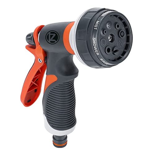 Garden Hose Spray Gun with 8 Watering Patterns
