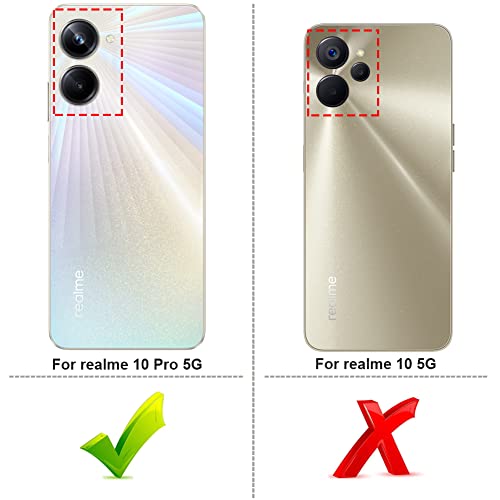 Richgle Compatibile con Cover realme 10 PRO 5G &