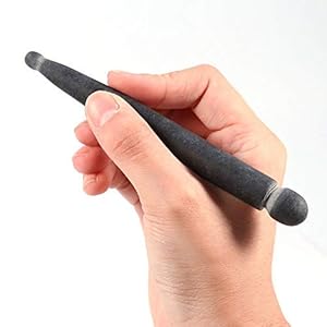 Jade Gua Sha Scraping Massage Stift, Natürliche Bian Stein Nadel Muscle Relief Gesicht Voller Körper Punkt Roller Massage Stick Guasha Werkzeug